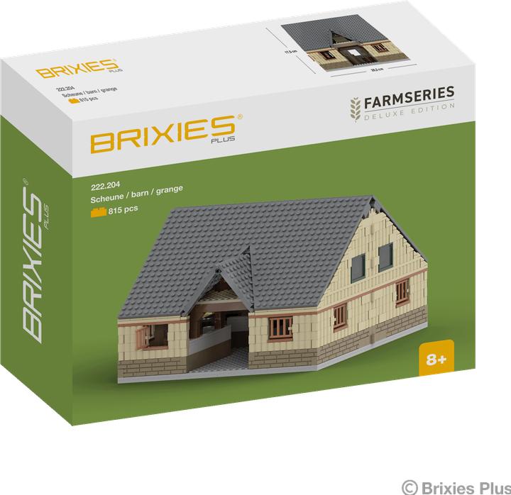 Image du produit Brixies Bausteinsatz Plus Scheune mehrfarbig
