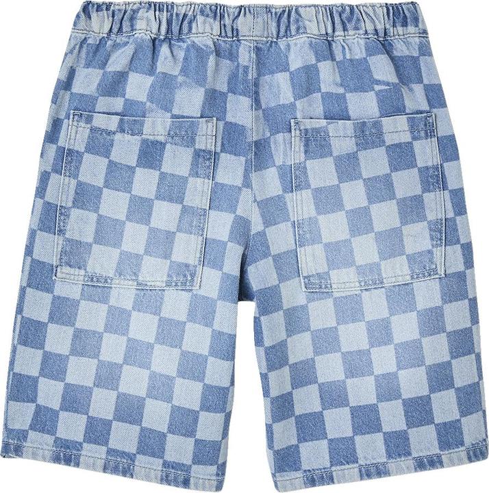 Actual product image Jonen Jungen Jeans-Bermudas mit Schachbrettmuster in Loose-Fit (134)