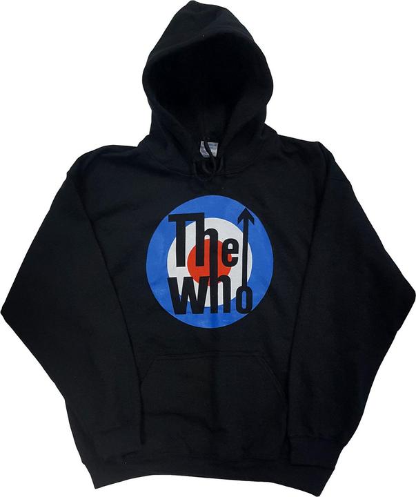 Immagine prodotto The Who Classic Felpa con Cappuccio Logo Adulto Unisex (S)