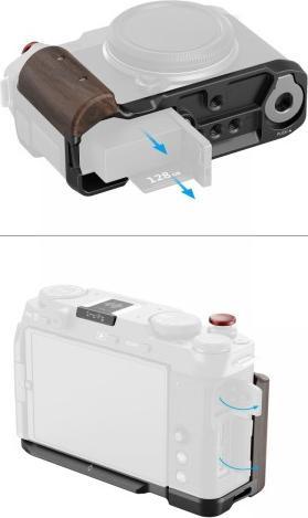 Immagine prodotto SmallRig L-Winkel mit Holzgriff für X-M5