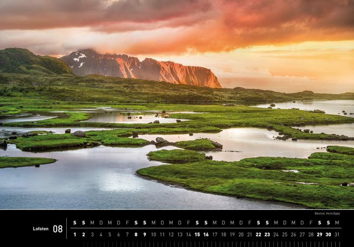 Actual product image Lofoten Premiumkalender 2026