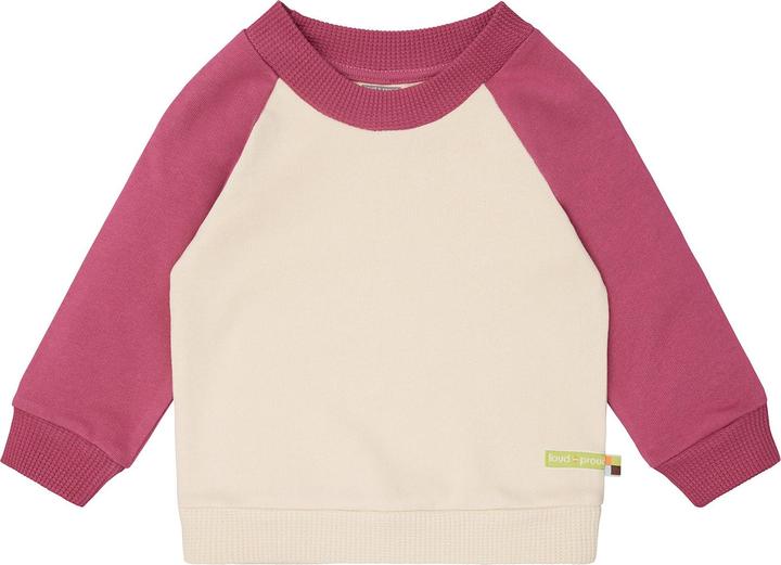 loud + proud Felpa con maniche raglan