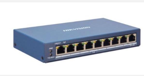 Actual product image Hikvision DS-3E1105P-EI Network Switch Fast Ethernet (10/100) Power over Ethernet (PoE) (5 ports)