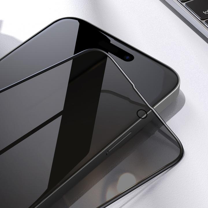 Actual product image Nillkin Guardian Armour Glass 0.33mm - Apple iPhone 14 Pro - Black (1 pcs., Apple iPhone 14 Pro)