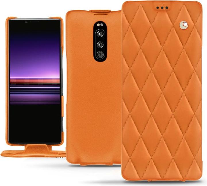 Actual product image Noreve Leather cover vertical (Sony Xperia 1)