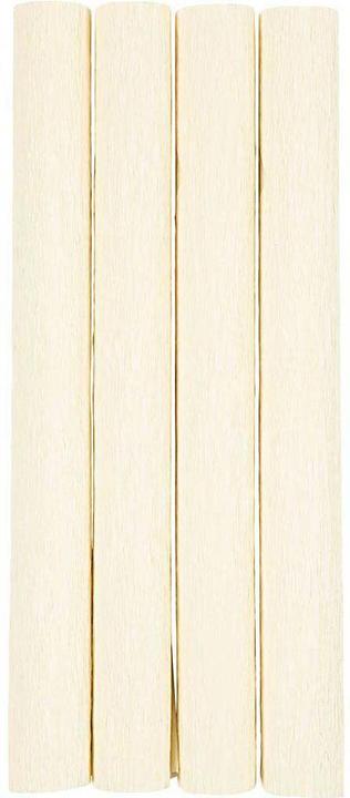 Produktbild Creativ Company Krepppapier 4 Rollen 25 x 60 cm, Weiss (105 g/m², 4x)