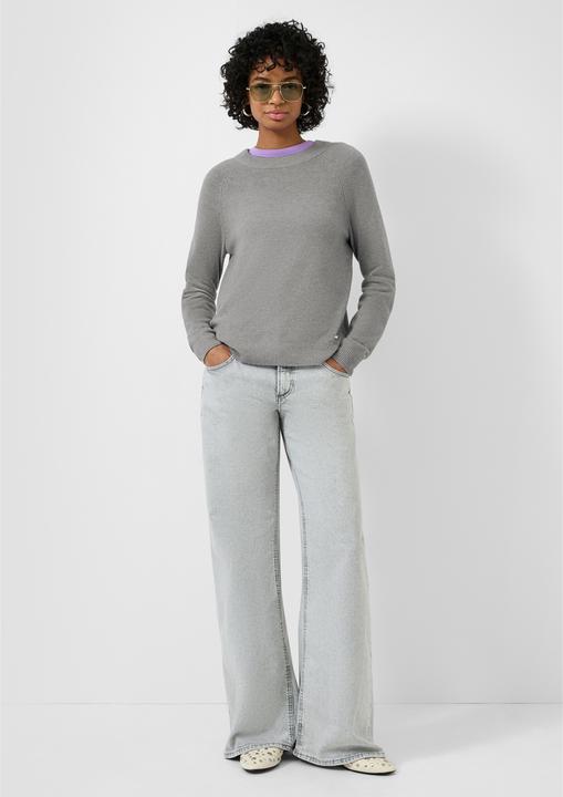 Produktbild s.Oliver Strickpullover Pullover mit Raglanärmel (M)