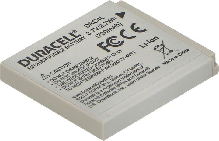 Produktbild Duracell Li-Ion NB-4L (Kamera Akku)