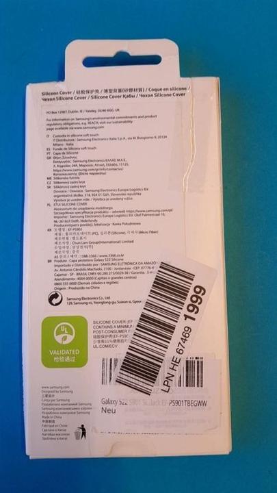 Productafbeelding Samsung Siliconen deksel (Samsung Galaxy S22+, Samsung Galaxy S22 Ultra, Samsung Galaxy S21 FE 5G)