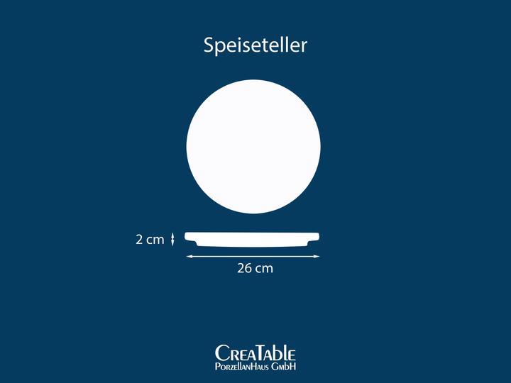 Productafbeelding CreaTable Futuro (4x, 26 cm)