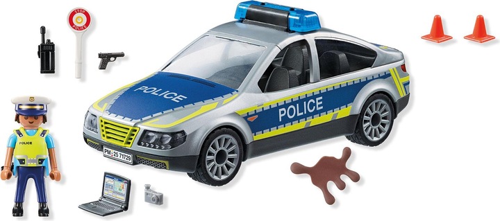 Produktbild Playmobil Polizei Streifenwagen (71729, Playmobil Action Heroes)