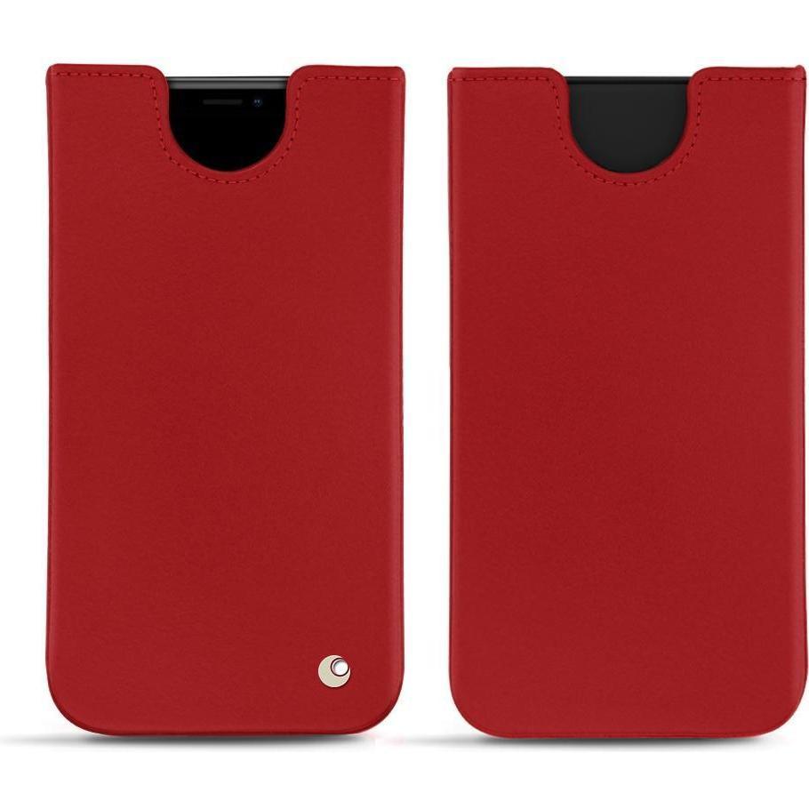 Noreve Lederschutzhülle (Apple iPhone XR), Smartphone Hülle, Rot
