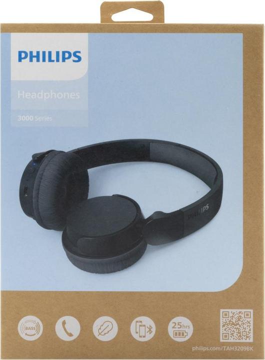 Produktbild Philips TAH3209BK/00 (25 h, Kabellos)