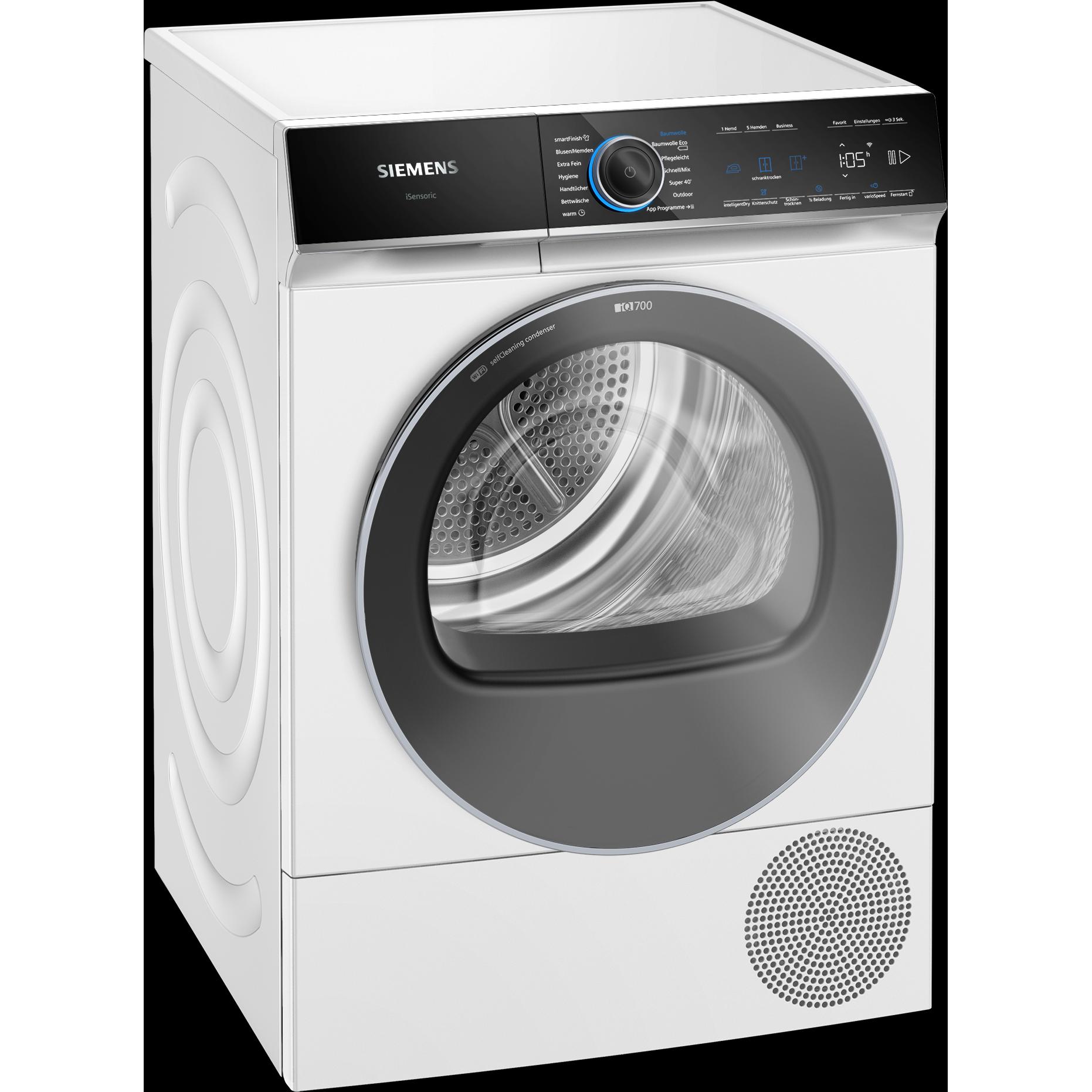 Siemens WQ46B2C40, Wäschetrockner, Weiss