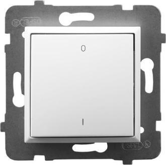 Ospel Z.S.E. S.A. ARIA Interrupteur bipolaire blanc ŁP-11U