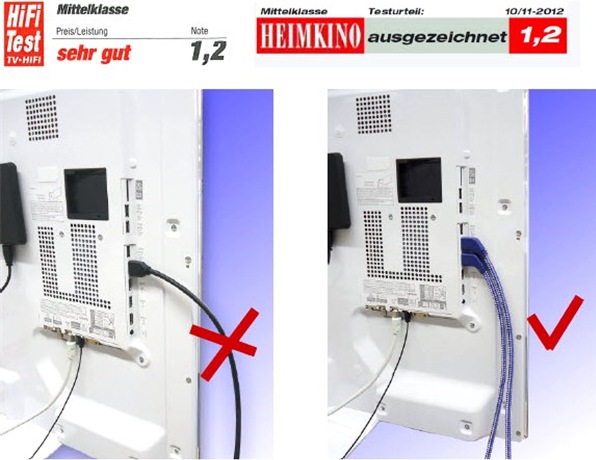 Produktbild Inakustik Premium HDMI Kabel mit Ethernet - Hook (1.50 m, HDMI)