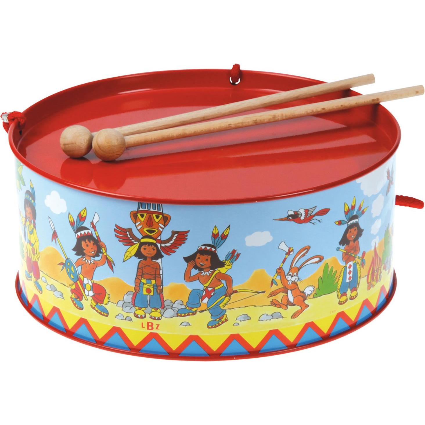 Bolz Blechtrommel Indianer (Deutsch)