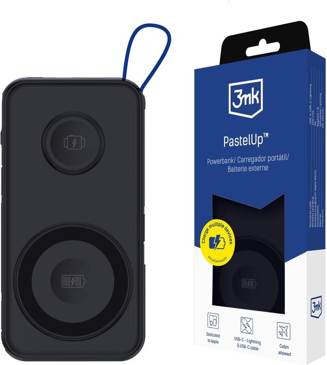 Image du produit 3MK PastelUp (10000 mAh, 22.50 W, 22.50 Wh)