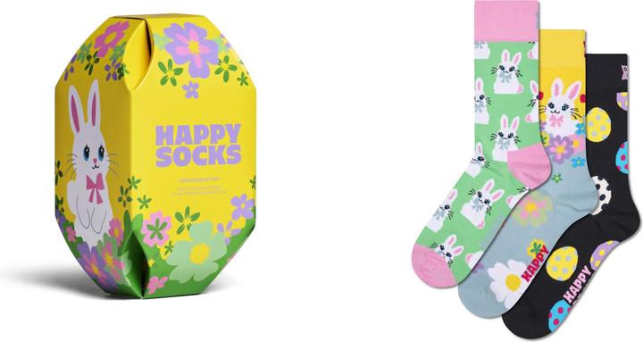 Actual product image Happy Socks 3-Pack Easter Socks Gift Set (pack of 3, 36 - 40)