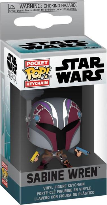 Actual product image Funko Star Wars: Ahsoka POP! vinyl keyring 4 cm Sabine Wren Display (12)