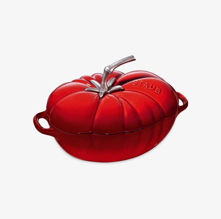 Productafbeelding Staub Cocotte "Tomaat (25 cm, Braadpan + kasserol, Gietijzer)