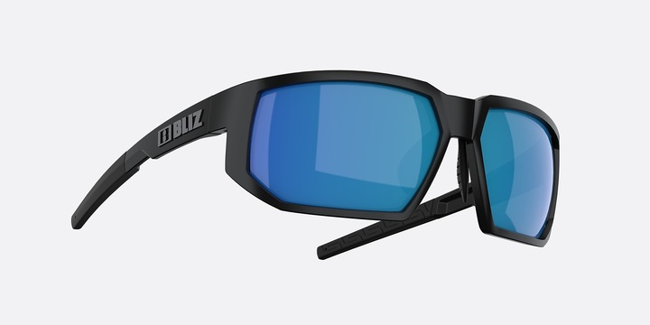 Produktbild Bliz Arrow - Matt Black - Brown w Blue Multi - Cat 3 VLT 11% (Matt Black, Brown w Blue multi)