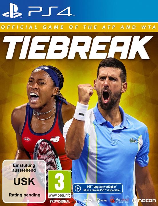 Image du produit Nacon Gaming TIEBREAK : Jeu officiel de l'ATP et de la WTA (PS4, DE)
