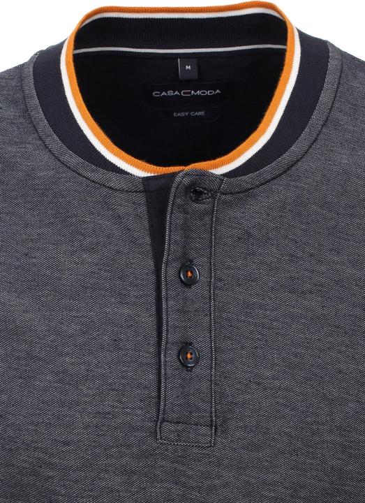 Immagine prodotto Casa Moda Polo Camicia Polo a maniche corte con colletto college e strisce a contrasto (M)