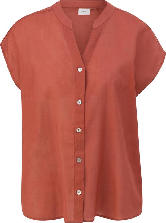 Produktbild S.Oliver Bluse Bluse mit Tunika-Ausschnitt (40)