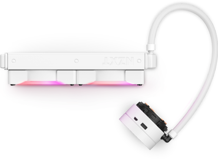 Actual product image NZXT CPC Kraken X53 RGB White 2066/AM4
