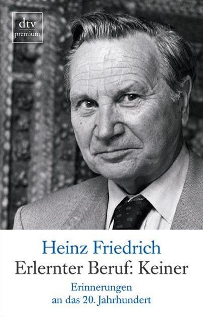 Produktbild Erlernter Beruf: Keiner (Deutsch, Heinz Friedrich, 2006)