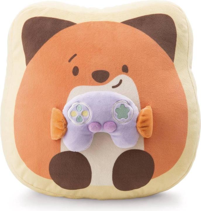 Actual product image NICI Plüschkissen Fuchs Geeks m. Spielkonsole (16 cm)