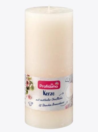 Actual product image dm Profissimo Candle rustic 160/68 ivory (1 pcs.)