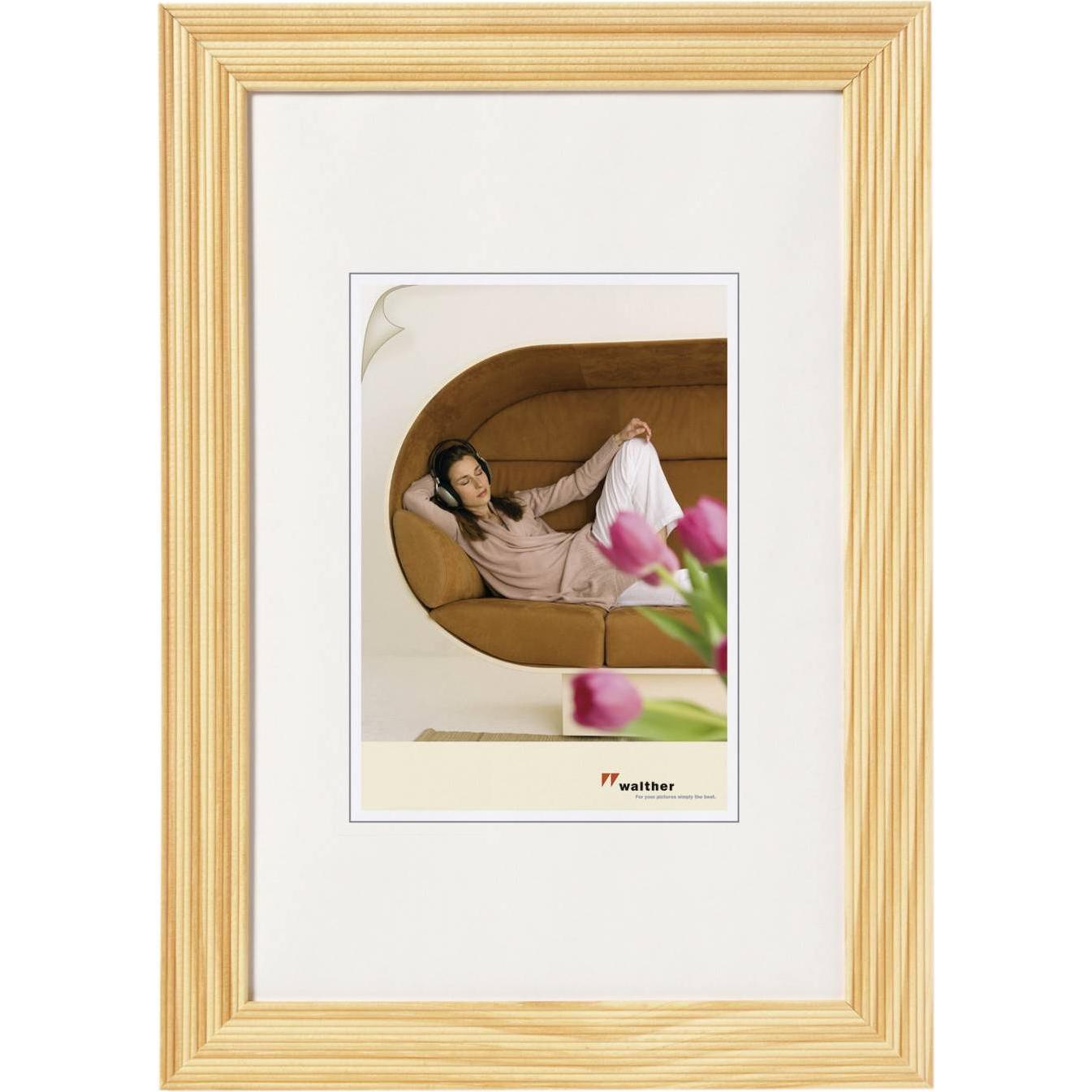 Walther Design, Bilderrahmen, Grado natur 13x18 Holz (13 x 18 cm)
