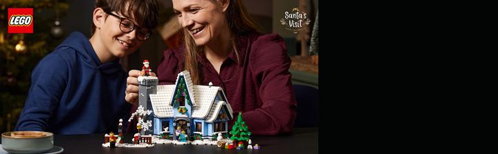 Image du produit LEGO Visite du Père Noël (10293, LEGO Creator Expert, LEGO difficiles à trouver)