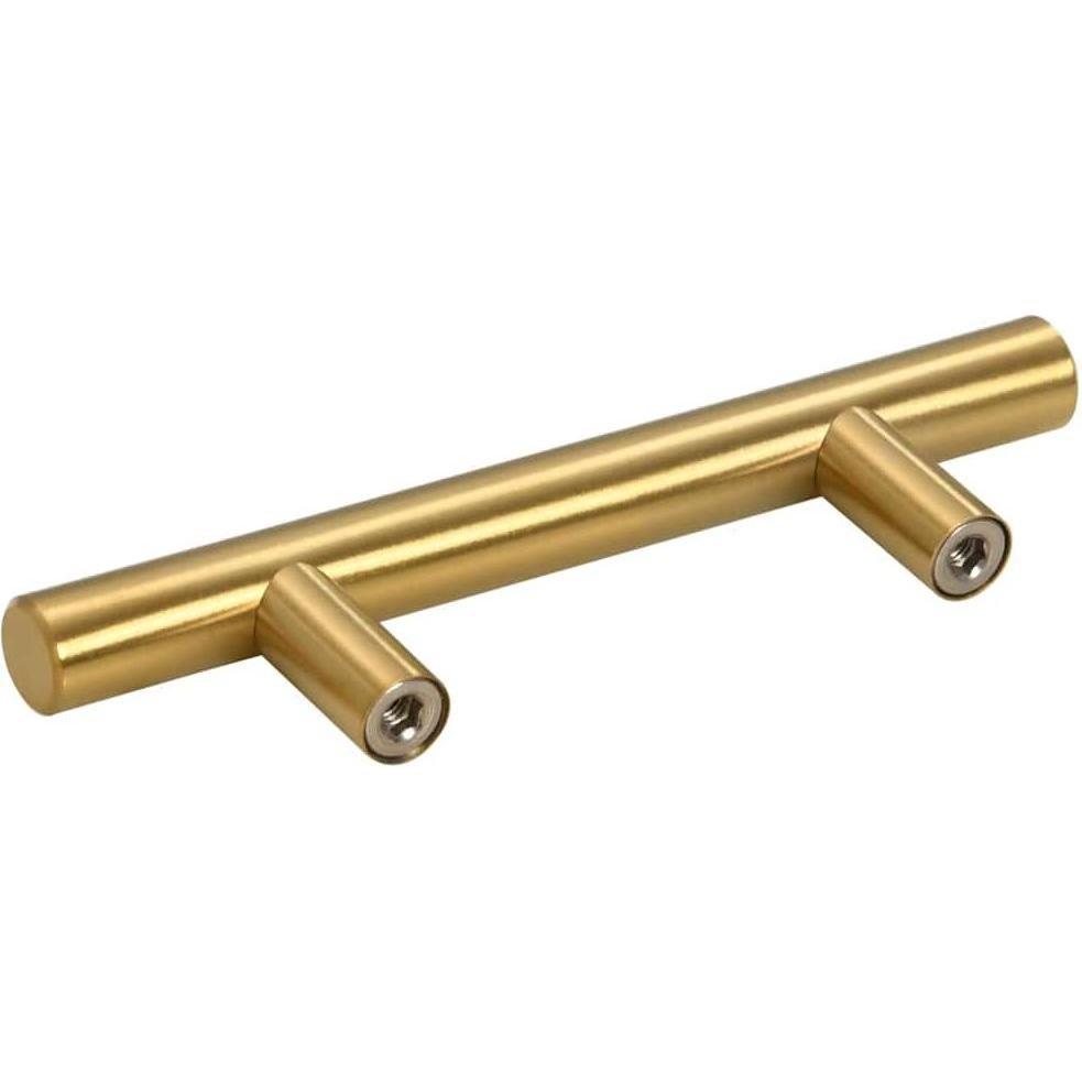 VidaXL, Möbelgriff, Möbelgriffe 10 Stk. Golden 64 mm Edelstahl,Farbe