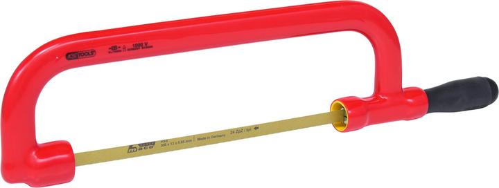 Actual product image KS Tools Metal hacksaw with protective insulation, heavy-duty version