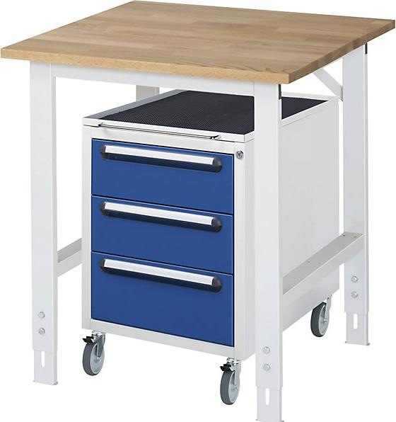 Produktbild RAU Werkbänke Arbeitstisch Tom K Modell 09 mit 750 x 800 mm (75 cm, 80 cm)