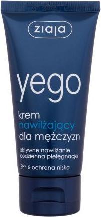 Actual product image Ziaja Yego Moisturizing cream for men 50 ml (50 ml, Day cream, Up to SPF 10)