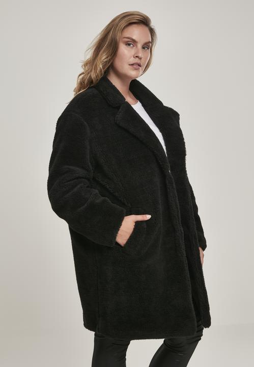 Actual product image Urban Classics Ladies Oversized Sherpa Coat