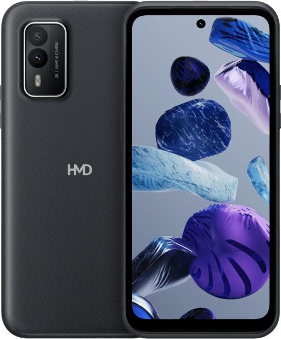 Actual product image Nokia XR21 (128 GB, Midnight Black, 6.49", Dual SIM, 5G)