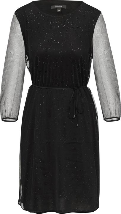 Image du produit Comma Kleid Mesh-Kleid mit Metallic-Effekt (38)