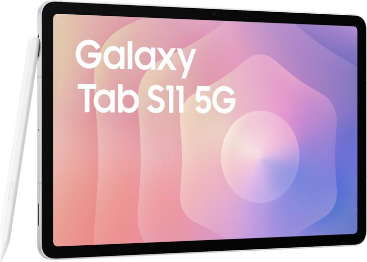 Actual product image Samsung Galaxy Tab S11 (5G, 11", 128 GB, Silver)