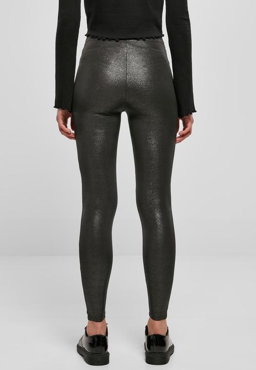 Actual product image Urban Classics Ladies High Waist Glamour Leggings (5XL)