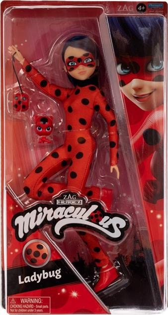 Actual product image Miraculous Core Fashion Doll Lady Bug (60-50001)