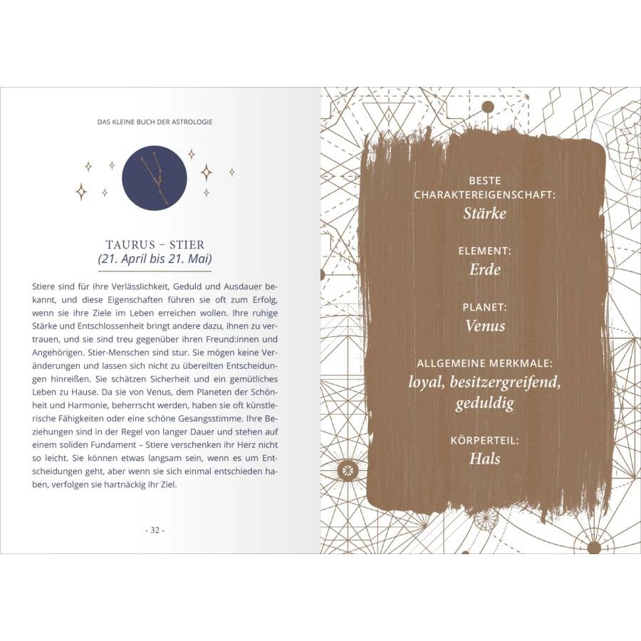Thumbnail - Das kleine Buch der Astrologie, Ratgeber von Marion Williamson, Ute Löwenberg