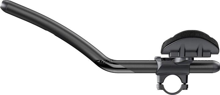 Actual product image Zipp Vuka Clip with Vuka Carbon Evo110 Extensions above