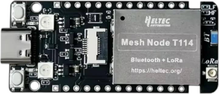Actual product image Heltec Automation Mesh Node T114 Rev.2 LoRa 863-870MHz mit GPS
