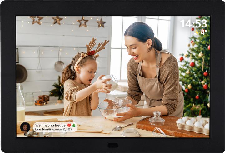 Produktbild Rollei Pissarro DPF-880 Black (8", 1280 x 800 Pixel)