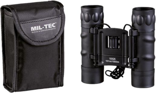 Immagine prodotto Mil-tec Binocolo - MIL-TEC - 10x25 - GEN.II - nero (10x, 25 mm)